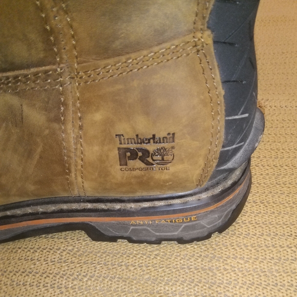Timberland PRO Men's Brown Work Boots - Picture 2 of 6